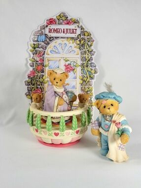 Cherished Teddies Romeo & Juliet "Wherefore Art Thou Romeo" 1996 Vintage Set Box